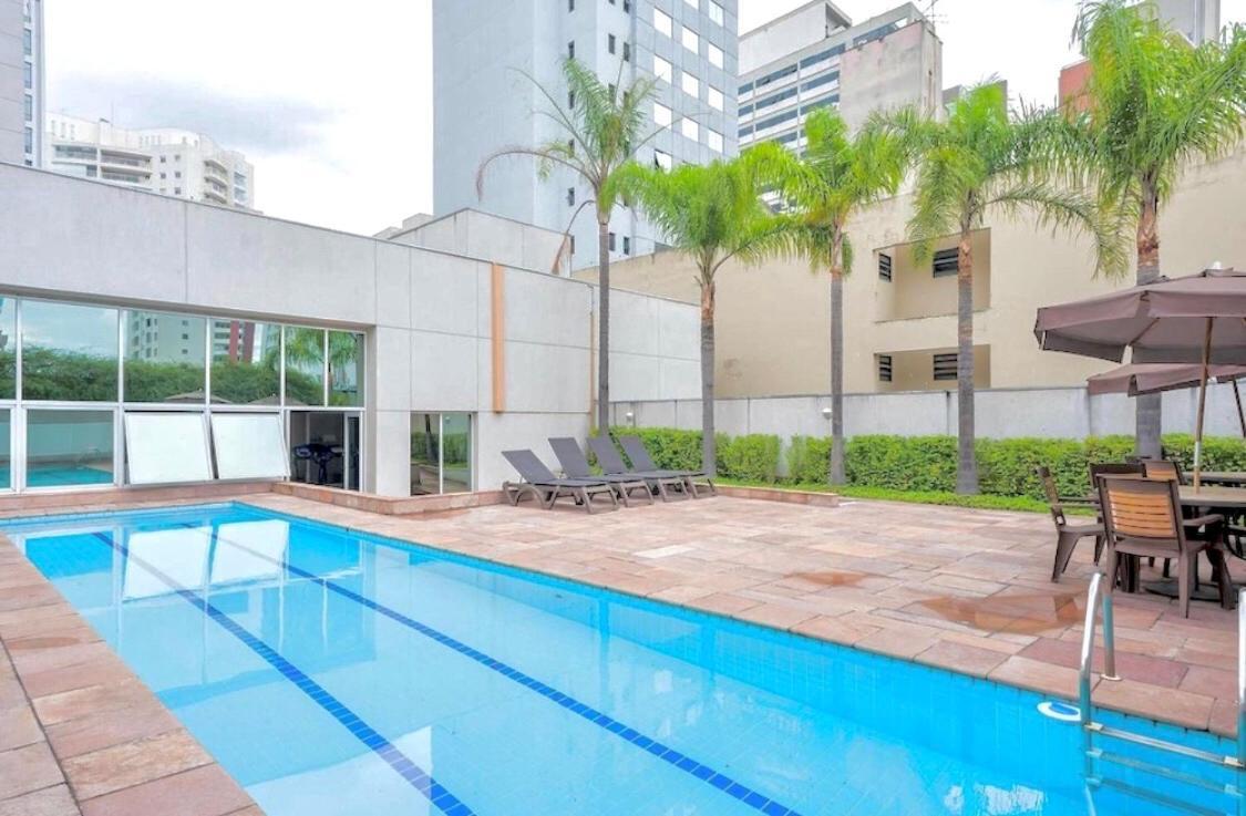 Flat em Hotel na Bela Cintra próximo à Paulista e Consolação San Paolo Esterno foto